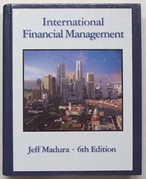 Seller image for International financial management. for sale by Lost and Found Books