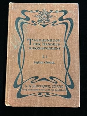 Seller image for Manual of Mercantile Correspondence in Two Languages - English and German Volume 1 (Taschenbuch der Handels-Korrespondenz) for sale by Second Edition Books