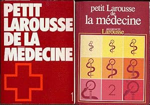 Bild des Verkufers fr Petit Larousse de la mdecine (deux tomes) zum Verkauf von L'ivre d'Histoires