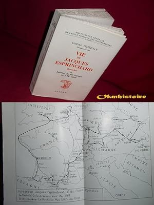 Imagen del vendedor de Vie de Jacques Esprinchard , Rochelais,et journal de ses voyages au 16e sicle. a la venta por Okmhistoire