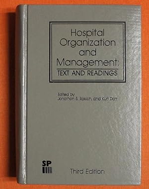 Seller image for Hospital organization and management: Text and readings (Health systems management) for sale by GuthrieBooks