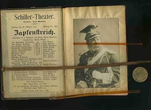 Zapfenstreich. Drama in vier Ausszügen. Signiert und datiert vom Schauspieler Alfred Maack, 1913....