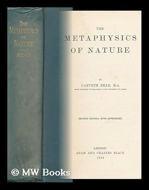 Imagen del vendedor de The Metaphysics of Nature, by Carveth Read a la venta por MW Books Ltd.