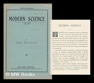 Seller image for Modern Science / Leo Tolstoy for sale by MW Books