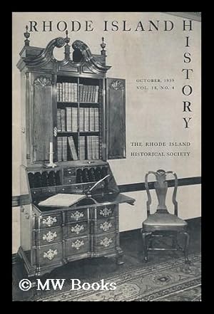 Image du vendeur pour Rhode Island History, October 1959, Vol. 18, No. 4 mis en vente par MW Books