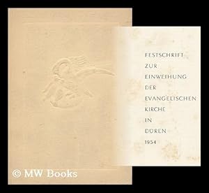 Imagen del vendedor de Festschrift Zur Einweihung Der Evangelischen Kirche in Duren a la venta por MW Books