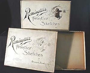 Imagen del vendedor de Remington's Frontier Sketches [in Box} a la venta por Illustrators Bookcase