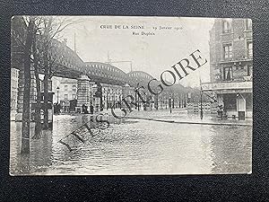 INONDATIONS 1910 CARTE POSTALE