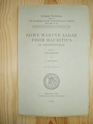 Some Marine Algae from Mauritius : III. Rhodophyceae : Part 4: Ceramiales