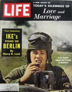 Life Magazine September 8, 1961 -- Cover: U.S. Tanker in Germany