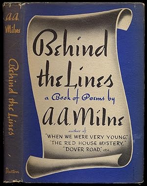 Image du vendeur pour Behind The Lines: A Book of Poems mis en vente par Between the Covers-Rare Books, Inc. ABAA