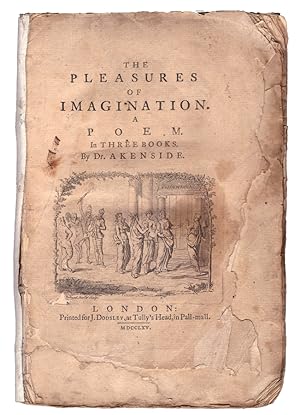 Seller image for The Pleasures of Imagination. A Poem. In Three Books for sale by J. Patrick McGahern Books Inc. (ABAC)