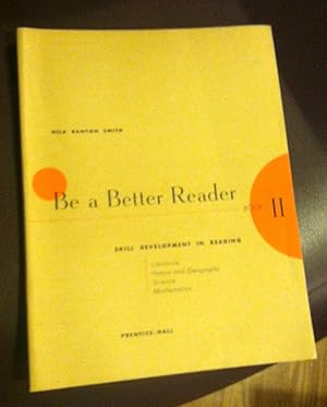 Seller image for BE A BETTER READER SKILL DEVELOPMENT IN READING BOOK 11 for sale by Henry E. Lehrich