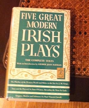 Seller image for FIVE GREAT MODERN IRISH PLAYS, MODERN LIBRARY BOOKS for sale by Henry E. Lehrich