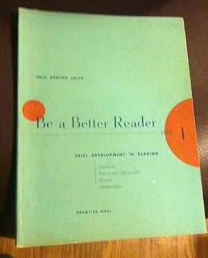 Seller image for BE A BETTER READER SKILL DEVELOPMENT IN READING BOOK1 for sale by Henry E. Lehrich