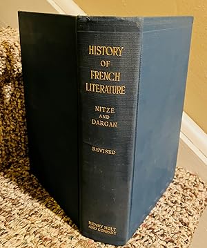 Seller image for History Of French Literature From The Earliest Times To The Present for sale by Henry E. Lehrich