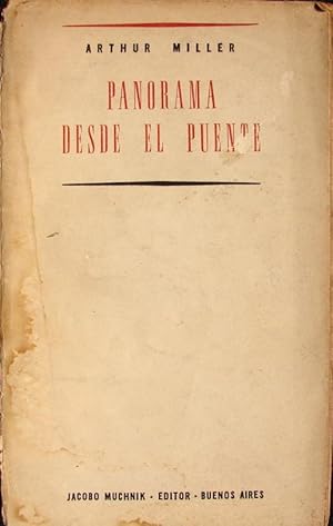 Imagen del vendedor de PANORAMA DESDE EL PUENTE a la venta por Libreria anticuaria El Hierofante