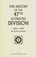 Bild des Verkufers fr 47th (LONDON) DIVISION 1914-1919 zum Verkauf von Naval and Military Press Ltd
