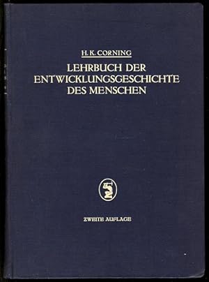 Immagine del venditore per Lehrbuch der Entwicklungsgeschichte des Menschen. venduto da Versandantiquariat Markus Schlereth