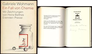 Seller image for Ein Fall von Chemie. Erzhlung. for sale by Versandantiquariat Markus Schlereth