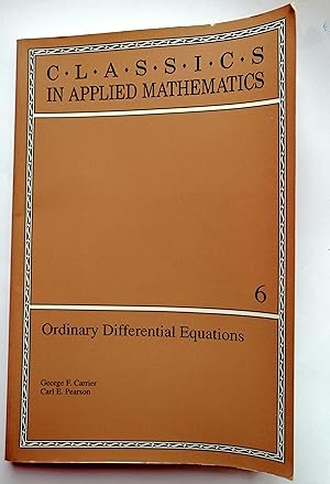 Imagen del vendedor de Ordinary Differential Equations (Classics in Applied Mathematics, No. 6.). a la venta por JOIE DE LIRE