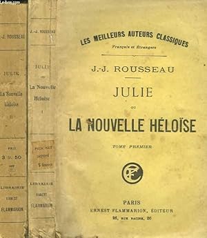 Image du vendeur pour JULIE OU LA NOUVELLE HELOSE. EN 2 TOMES. mis en vente par Le-Livre