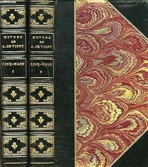 Image du vendeur pour OEUVRES COMPLETES, CINQ-MARS OU UNE CONJURATION SOUS LOUIS XIII, 2 TOMES mis en vente par Le-Livre