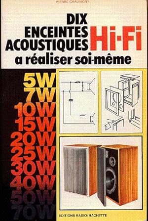 Imagen del vendedor de 10 enceintes acoustiques Hi-Fi a la venta por L'ivre d'Histoires