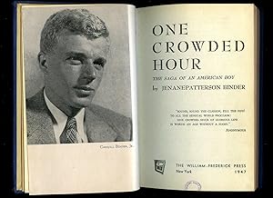 Bild des Verk�ufers f�r One Crowded Hour; The Saga of An American Boy zum Verkauf von Little Stour Books PBFA Member