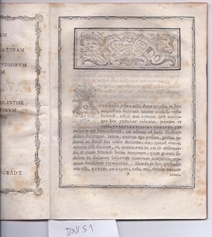 Seller image for Inscriptionum heracleoticarum quae Graece exaratae sunt brevis descriptio for sale by Antiquariat Winfried Scholl (VDA/ILAB)