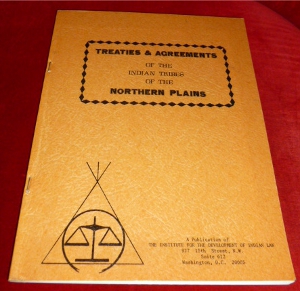 Image du vendeur pour Treaties & Agreements of the Indian Tribes of the Northern Plains. mis en vente par Antiquariat Clement
