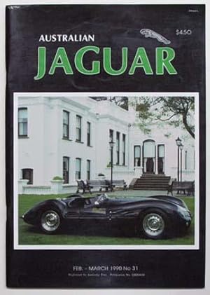 Seller image for Australian Jaguar Magazine, edition no. 31, Feb. - Mar. 1990. for sale by Lost and Found Books