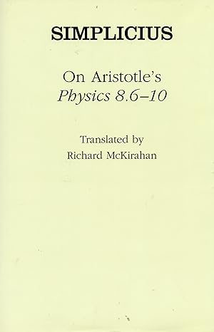 Seller image for Simplicius. On Aristotle's Physics 8.6-10 for sale by Sutton Books