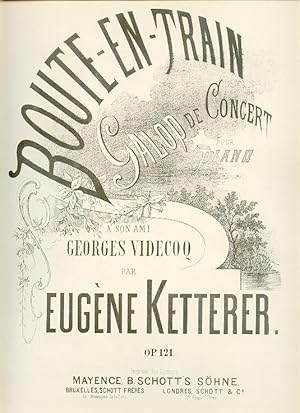 Boute-en-train. Galop de Concert pour piano op. 121