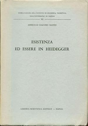 Seller image for Esistenza ed essere in Heidegger for sale by Book Dispensary