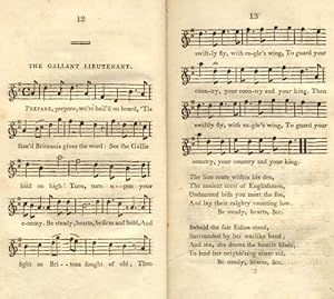 Bild des Verkufers fr THE ENGLISH MUSICAL REPOSITORY. A choice collection of esteemed English Songs for Violin & German Flute. 1810 circa. zum Verkauf von studio bibliografico pera s.a.s.