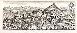 La citt? di Asolo nella Marca trivigiana dello Stato Veneto, veduta dalla parte meridionale