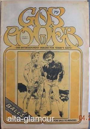 Imagen del vendedor de GAY POWER; The Entertainment Tabloid for Today's Gays! Vol. 2, No. 19, 1973 a la venta por Alta-Glamour Inc.