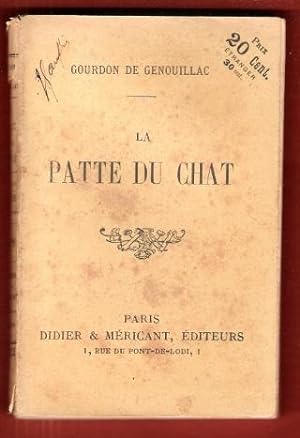 Imagen del vendedor de La Patte Du Chat a la venta por Au vert paradis du livre