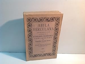 Imagen del vendedor de ABYLA HERCULANA INTRODUCCION AL ESTUDIO DE LA ETNOLOGIA BERBERISCA Y AL DE LA HISTORIA DE CEUTA SUREDA BLANES FRANCISCO 1925 a la venta por LIBRERIA ANTICUARIA SANZ