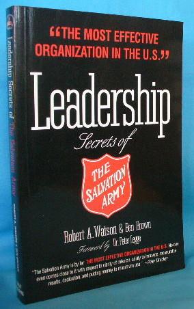 Bild des Verkufers fr Leadership Secrets of the Salvation Army zum Verkauf von Alhambra Books