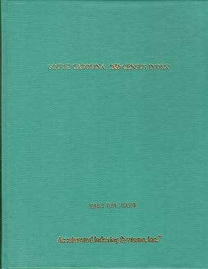 Bild des Verkufers fr South Carolina 1850 Census Index zum Verkauf von Clausen Books, RMABA