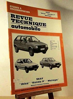 Seller image for REVUE TECHNIQUE AUTOMOBILE SEAT IBIZA, RONDA P, MALAGA for sale by Livres 113
