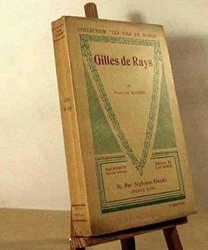 Seller image for GILLES DE RAYS for sale by Livres 113