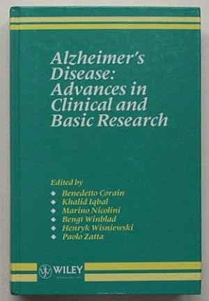 Seller image for Alzheimer's disease : advances in clinical and basic research. for sale by Lost and Found Books