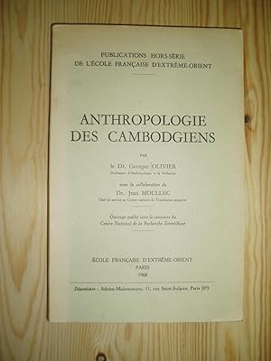 Anthropologie des Cambodgiens