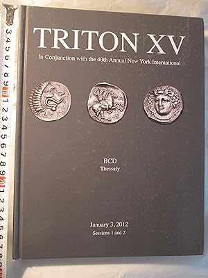 Triton XV : The BCD Collection of the Coinage of Thessaly