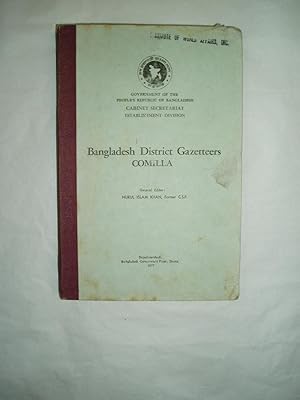 Bild des Verkufers fr Bangladesh District Gazetteers: Comilla zum Verkauf von Expatriate Bookshop of Denmark