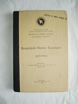 Seller image for Bangladesh District Gazetteers: Kushtia for sale by Expatriate Bookshop of Denmark