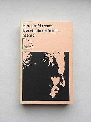 Bild des Verkufers fr Der eindimensionale Mensch: Studien zur Ideologie der fortgeschrittenen Industriegesellschaft zum Verkauf von Bildungsbuch